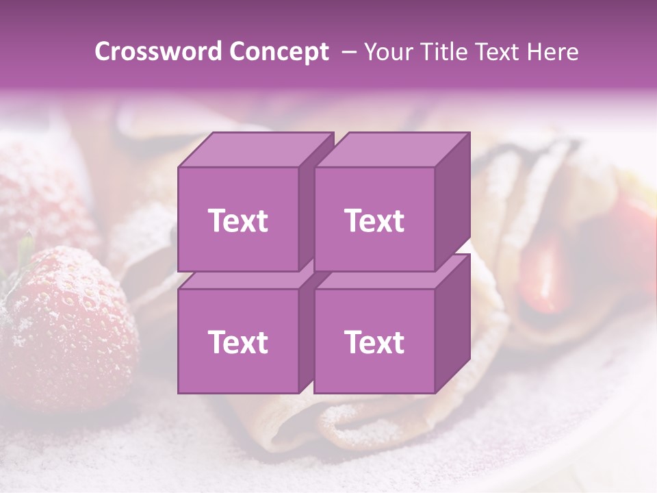 Drink Golden Baked PowerPoint Template