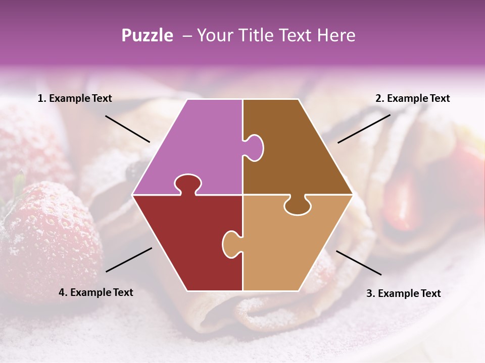 Drink Golden Baked PowerPoint Template