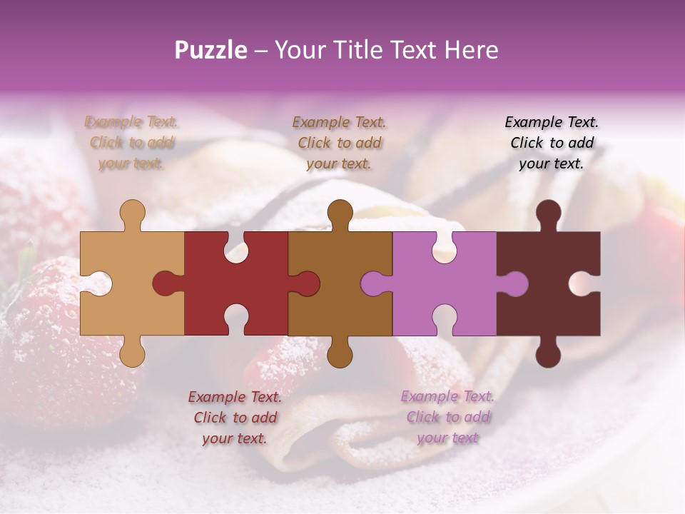 Drink Golden Baked PowerPoint Template