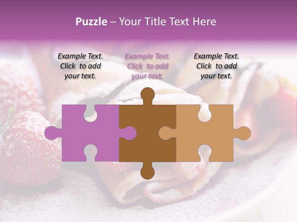 Drink Golden Baked PowerPoint Template