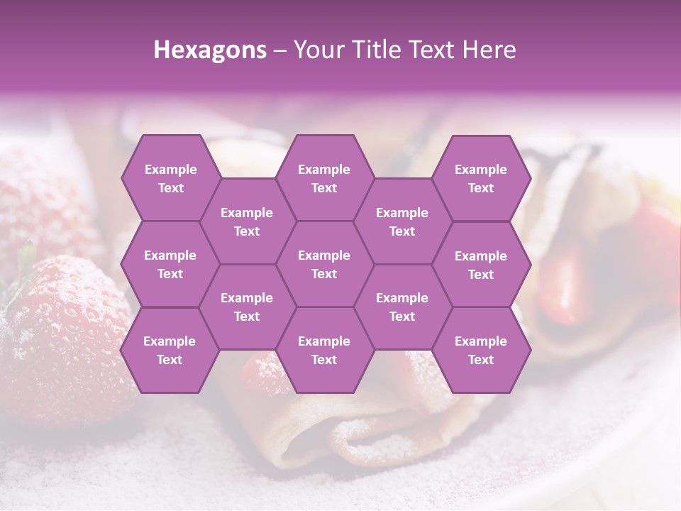 Drink Golden Baked PowerPoint Template