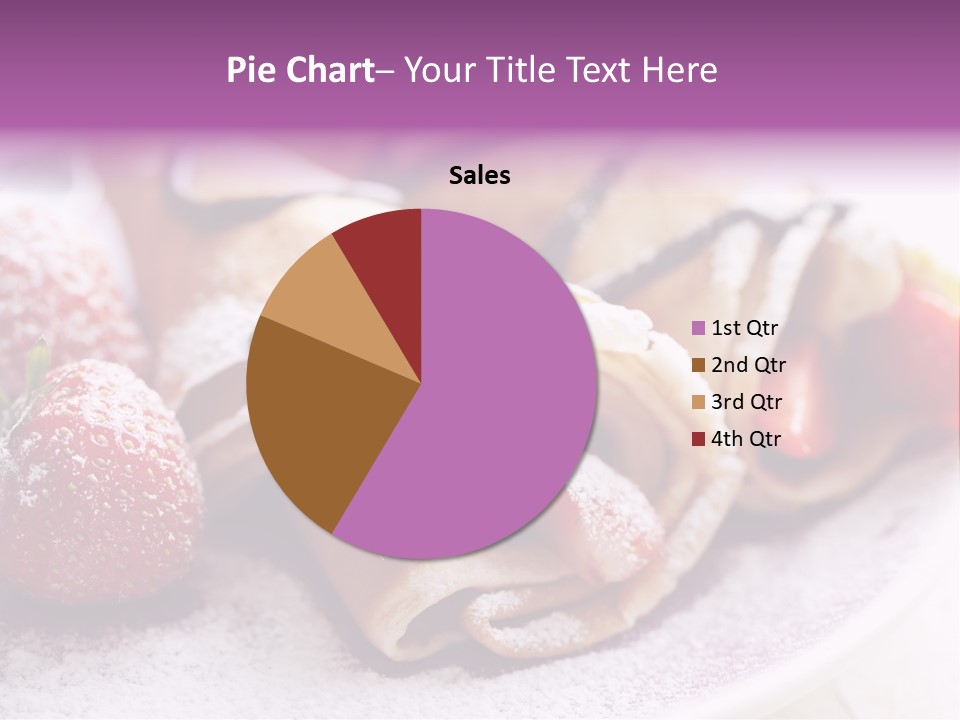 Drink Golden Baked PowerPoint Template