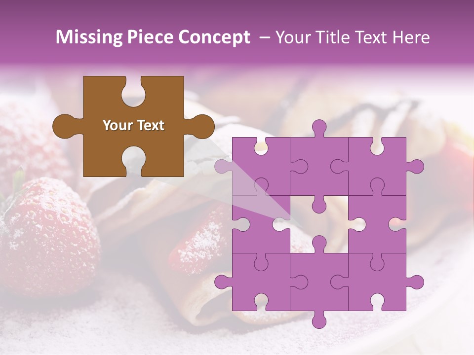 Drink Golden Baked PowerPoint Template