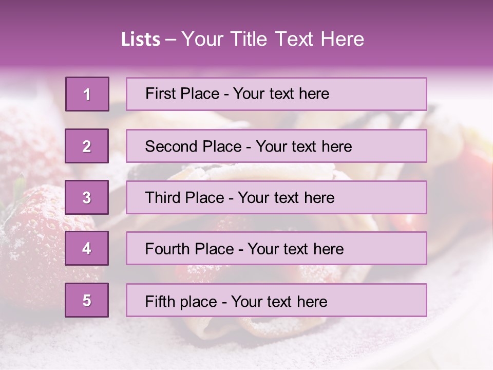 Drink Golden Baked PowerPoint Template
