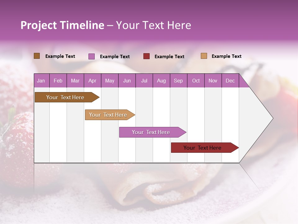 Drink Golden Baked PowerPoint Template