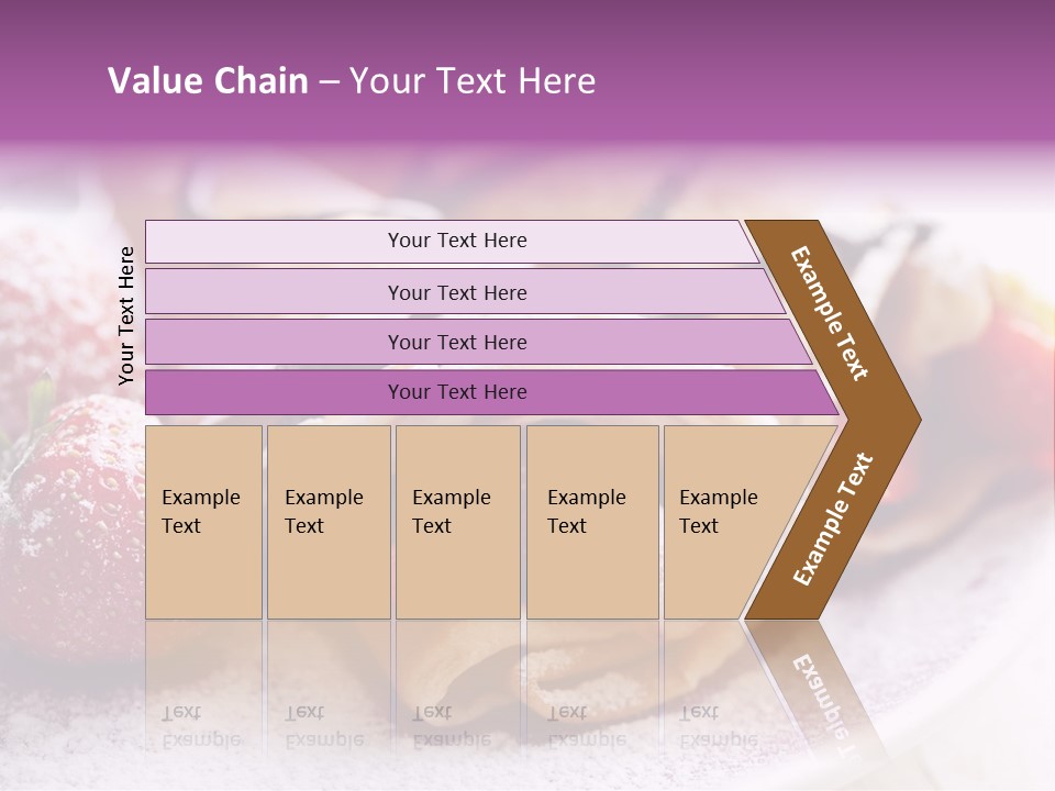 Drink Golden Baked PowerPoint Template