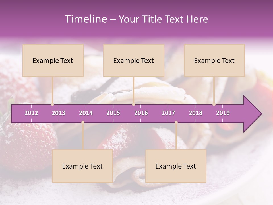 Drink Golden Baked PowerPoint Template