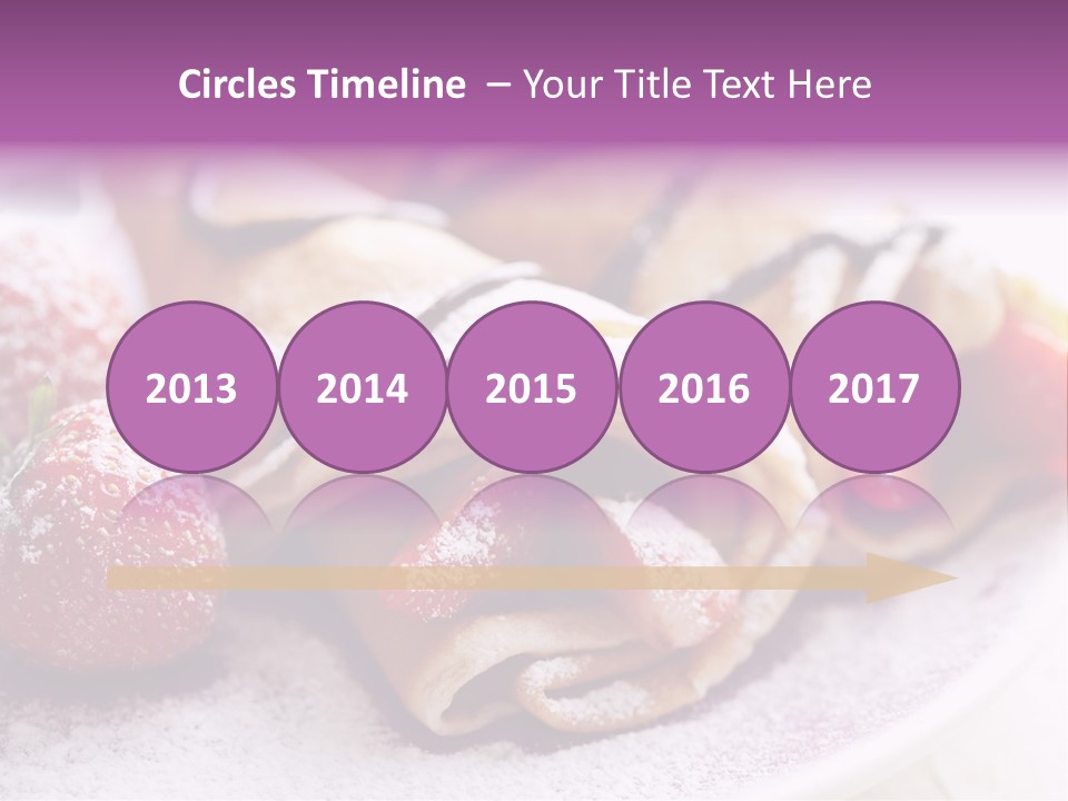 Drink Golden Baked PowerPoint Template