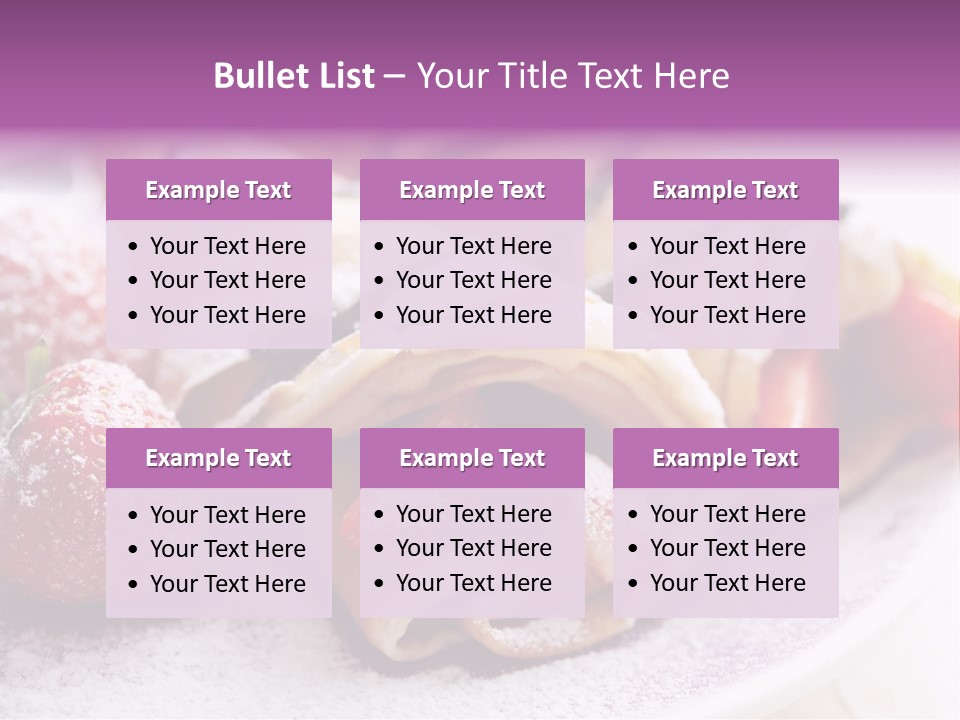 Drink Golden Baked PowerPoint Template