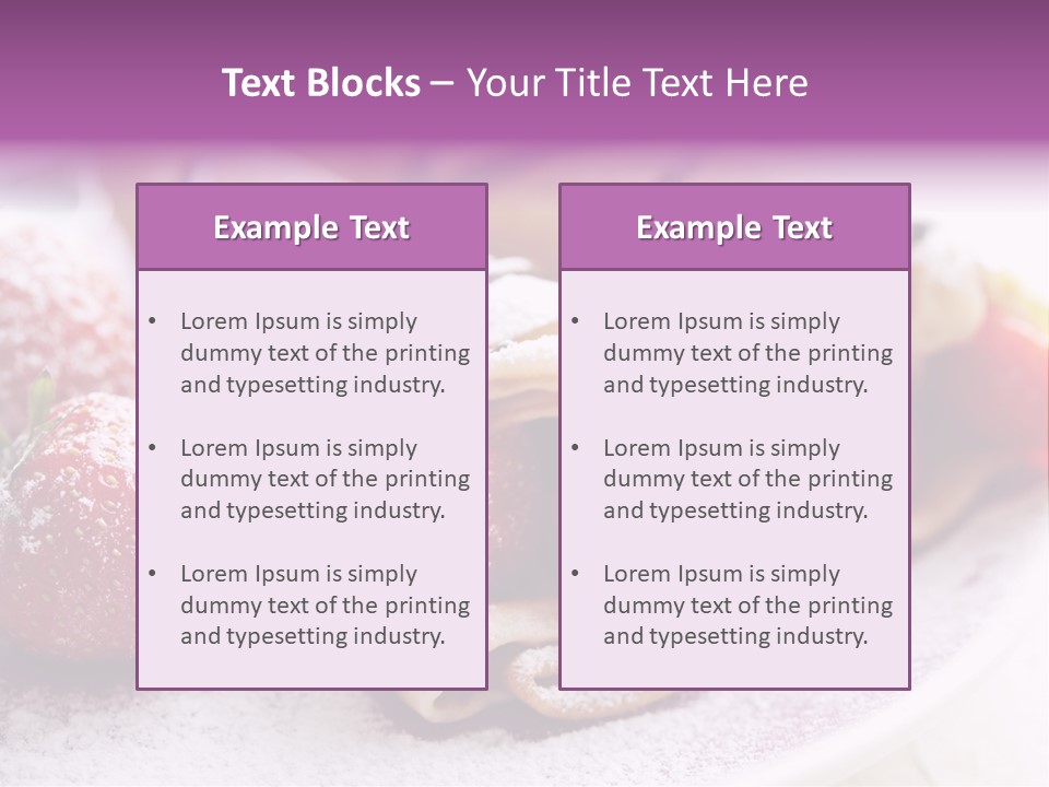 Drink Golden Baked PowerPoint Template