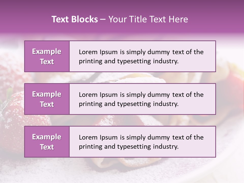 Drink Golden Baked PowerPoint Template