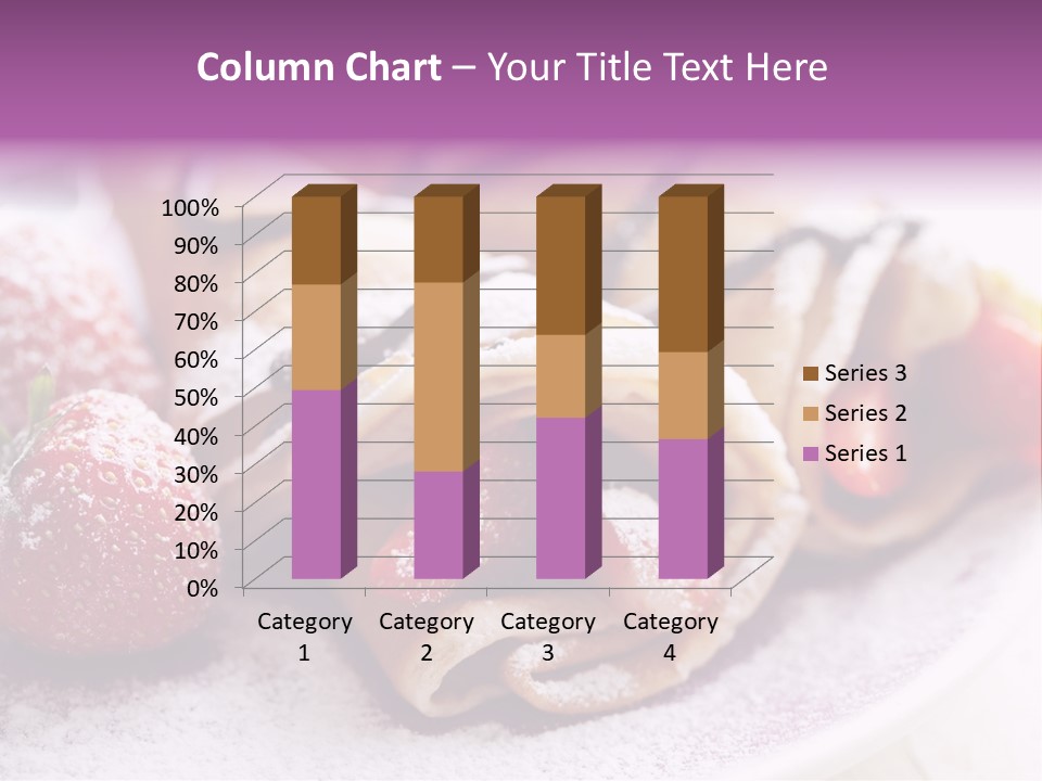 Drink Golden Baked PowerPoint Template