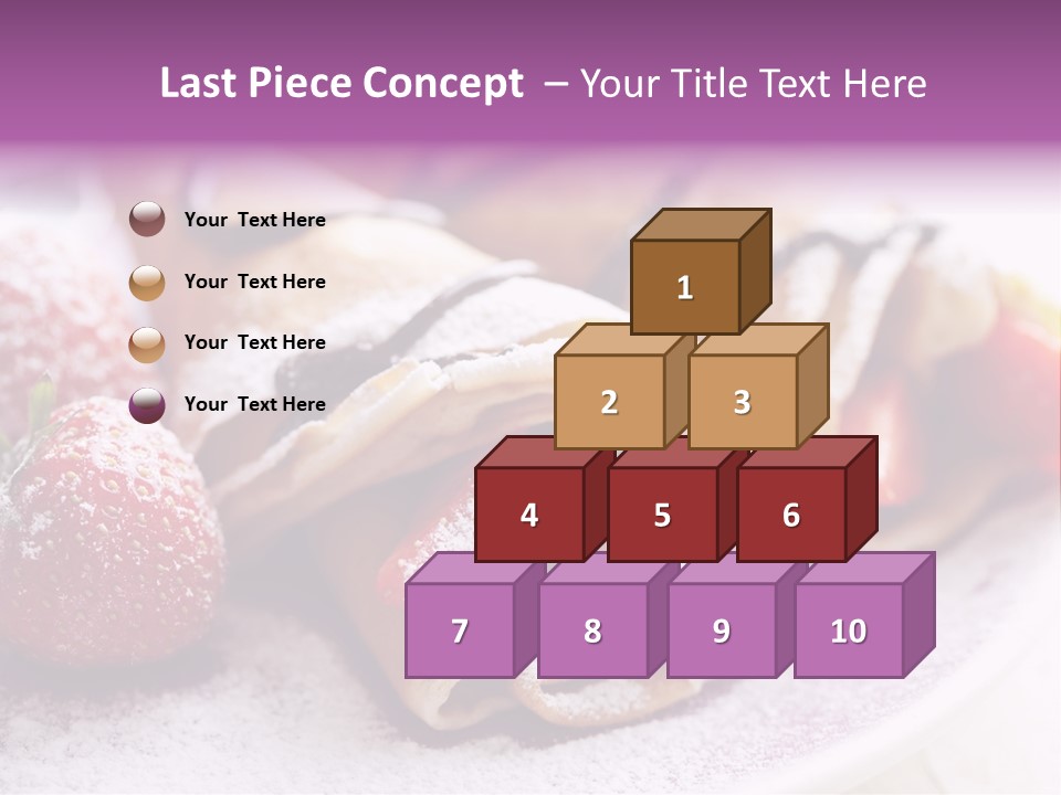 Drink Golden Baked PowerPoint Template