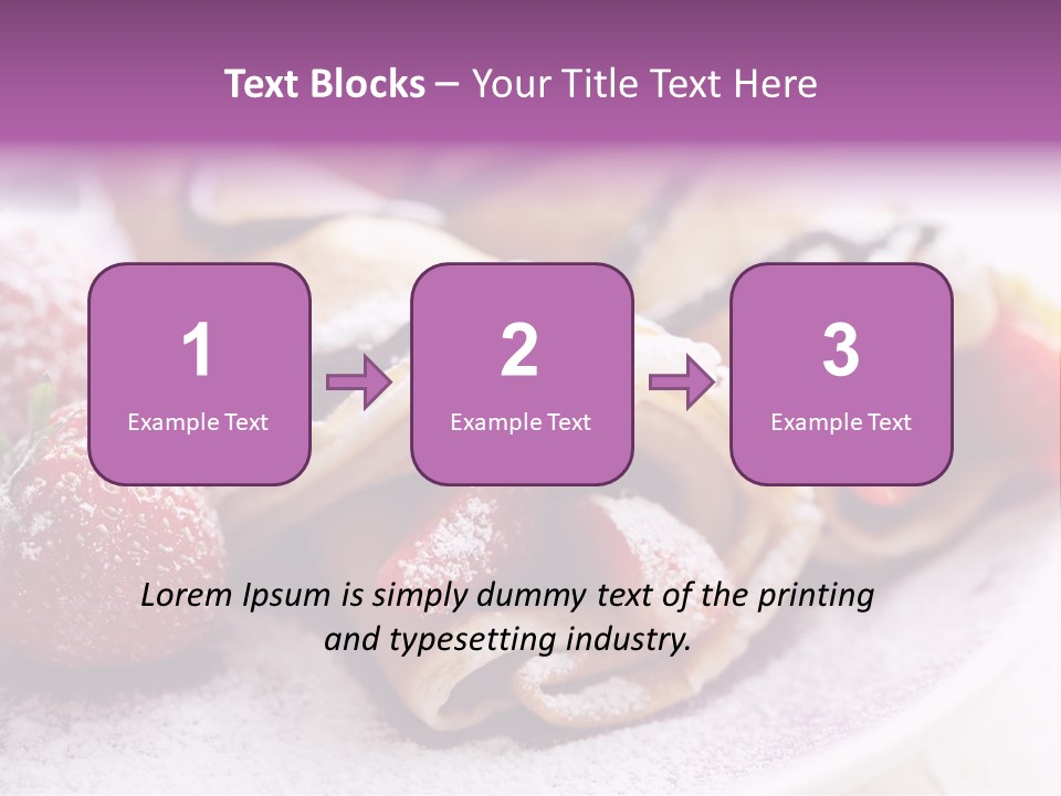 Drink Golden Baked PowerPoint Template