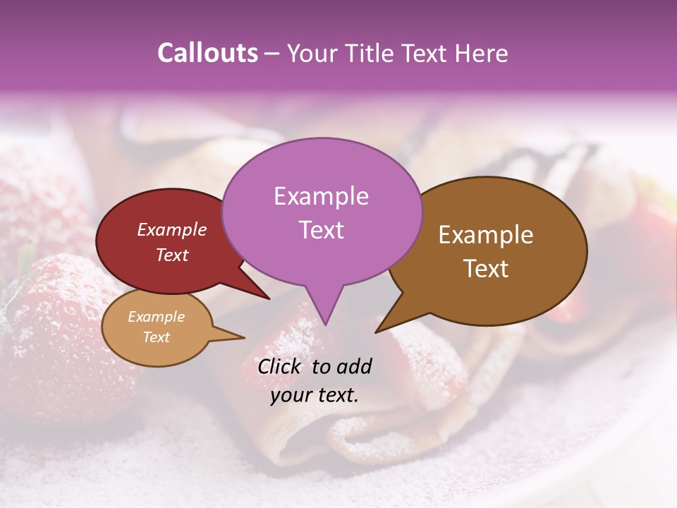 Drink Golden Baked PowerPoint Template