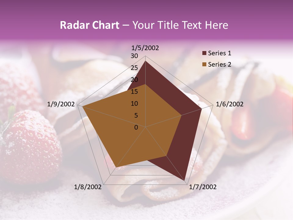 Drink Golden Baked PowerPoint Template