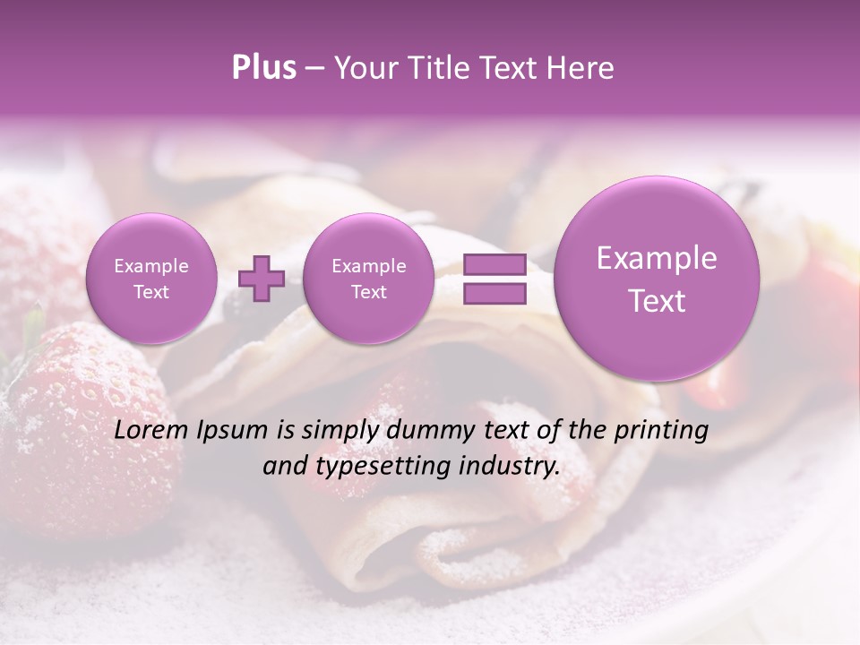 Drink Golden Baked PowerPoint Template