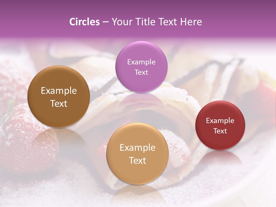 Drink Golden Baked PowerPoint Template