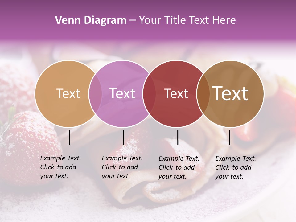 Drink Golden Baked PowerPoint Template