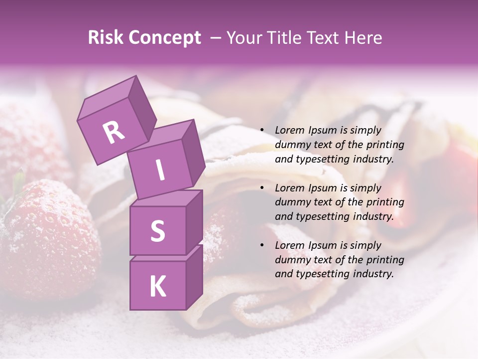 Drink Golden Baked PowerPoint Template