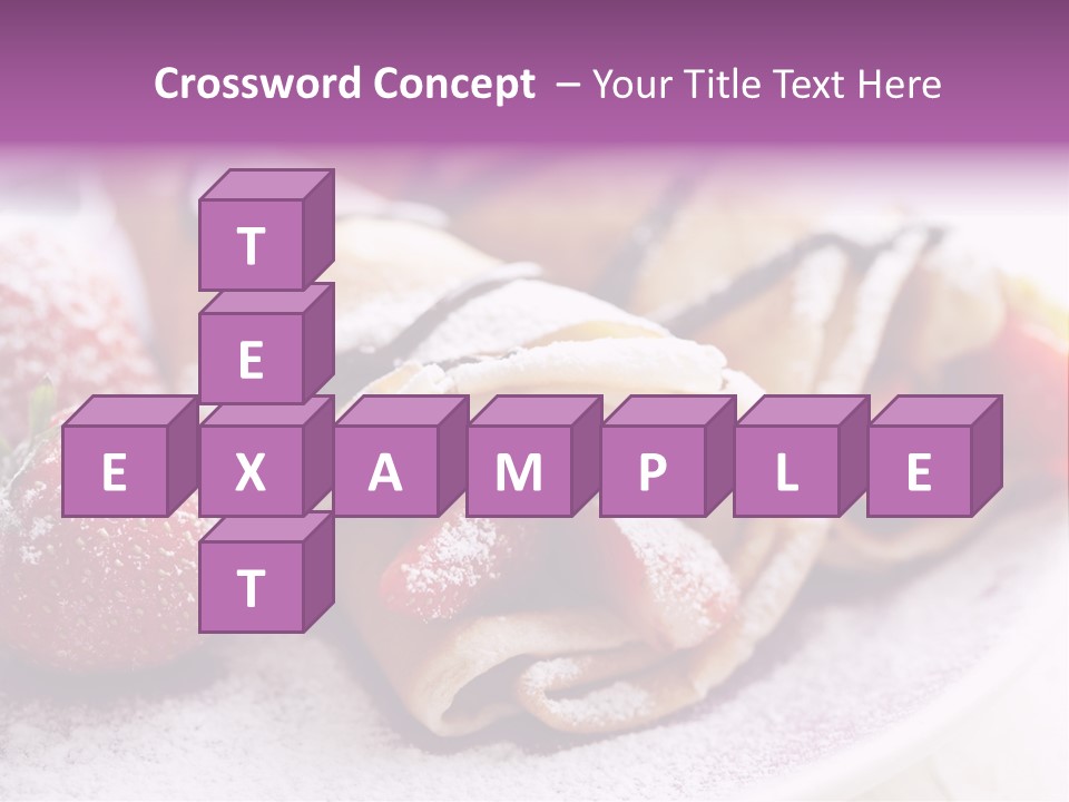 Drink Golden Baked PowerPoint Template