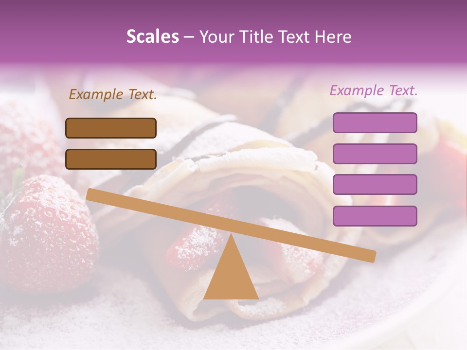 Drink Golden Baked PowerPoint Template
