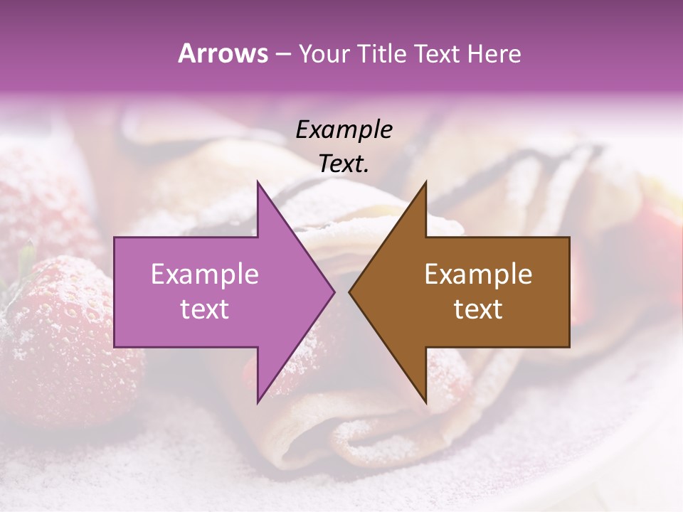Drink Golden Baked PowerPoint Template