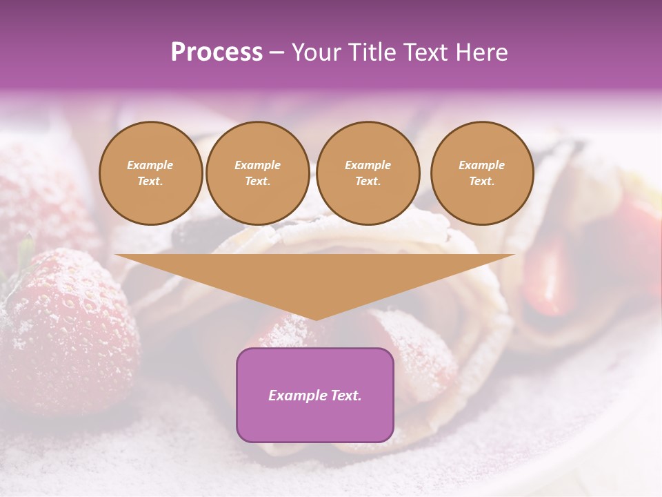 Drink Golden Baked PowerPoint Template