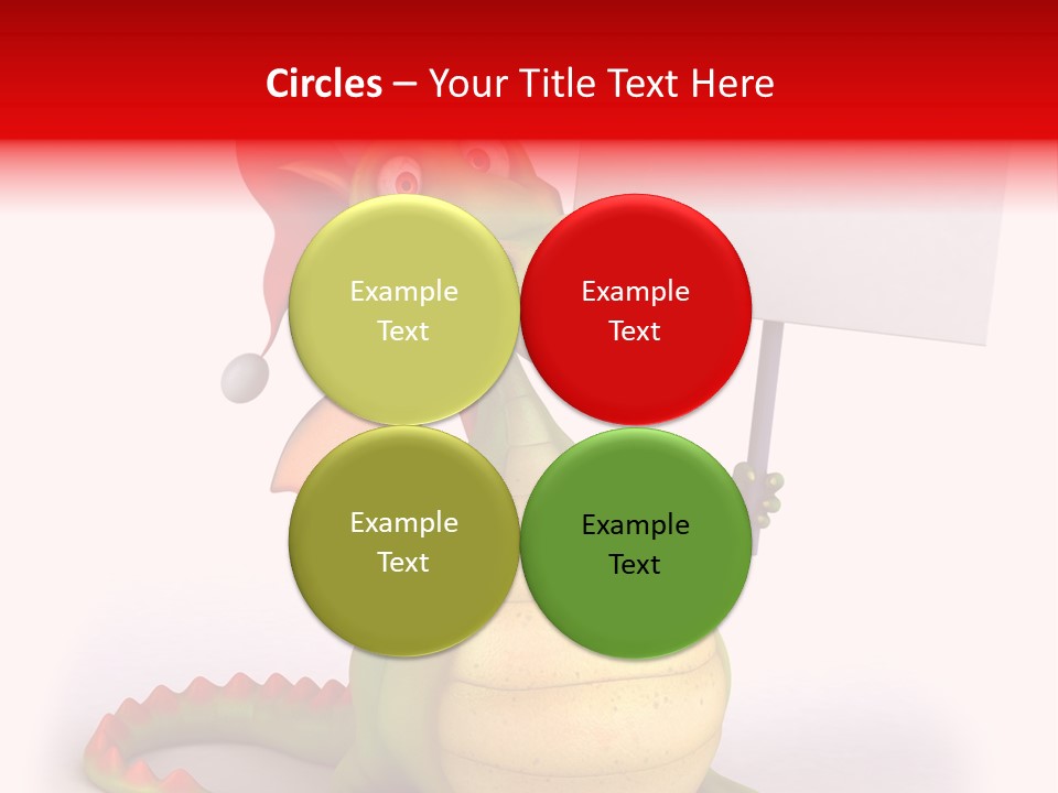 Fairy Lizard Wing PowerPoint Template