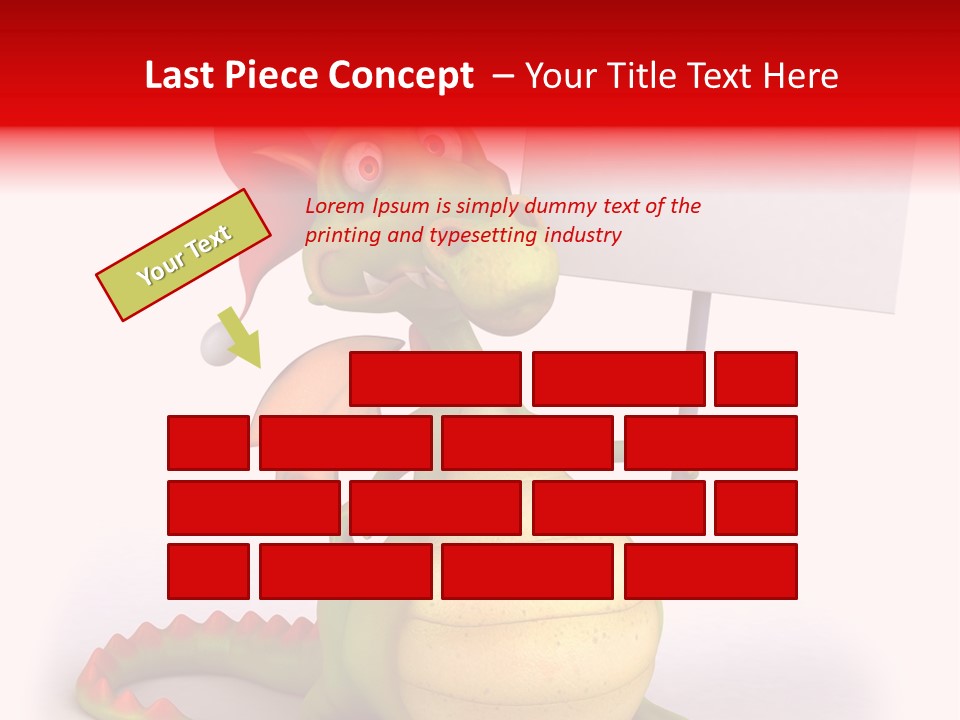 Fairy Lizard Wing PowerPoint Template