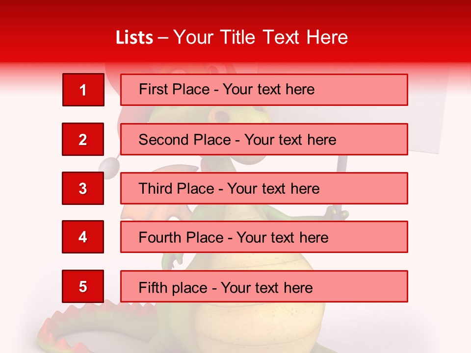 Fairy Lizard Wing PowerPoint Template