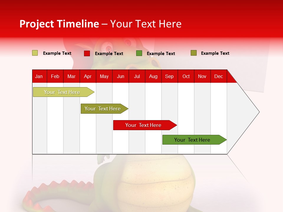 Fairy Lizard Wing PowerPoint Template