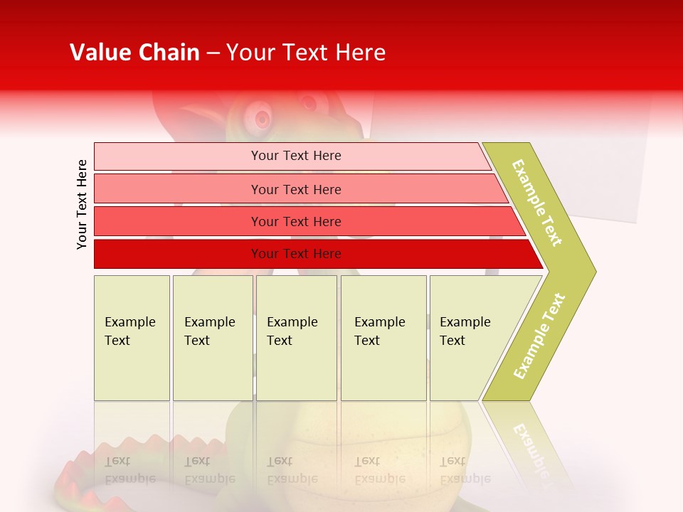 Fairy Lizard Wing PowerPoint Template
