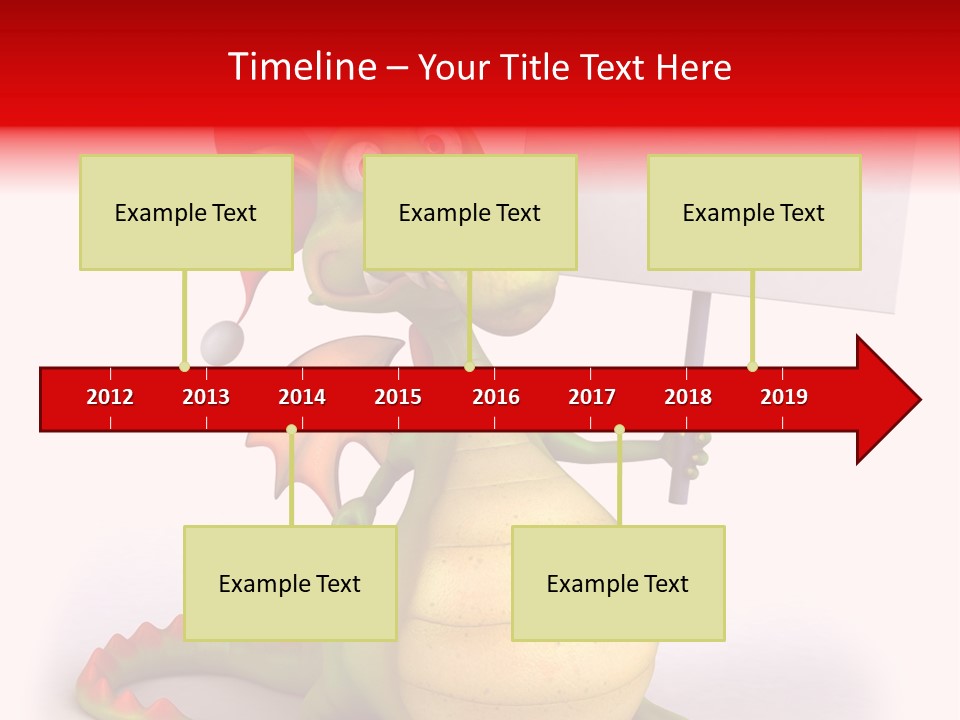 Fairy Lizard Wing PowerPoint Template