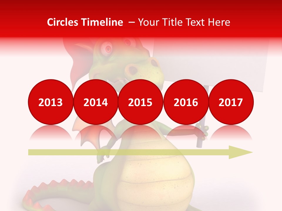 Fairy Lizard Wing PowerPoint Template