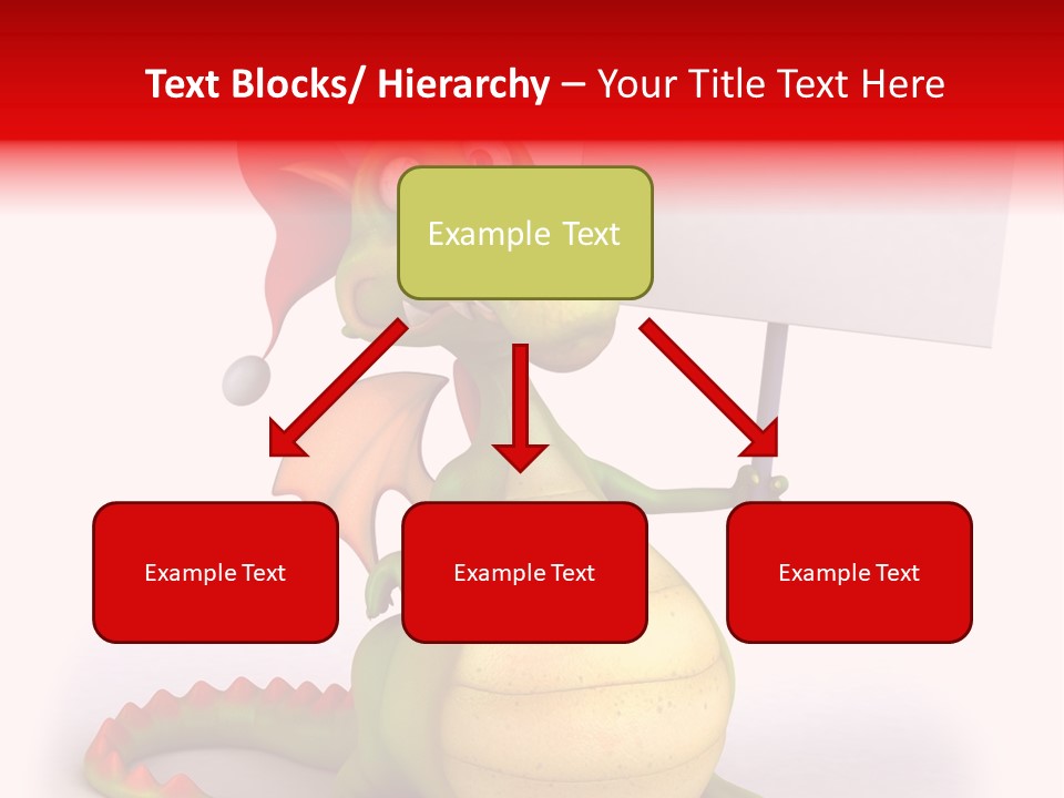 Fairy Lizard Wing PowerPoint Template