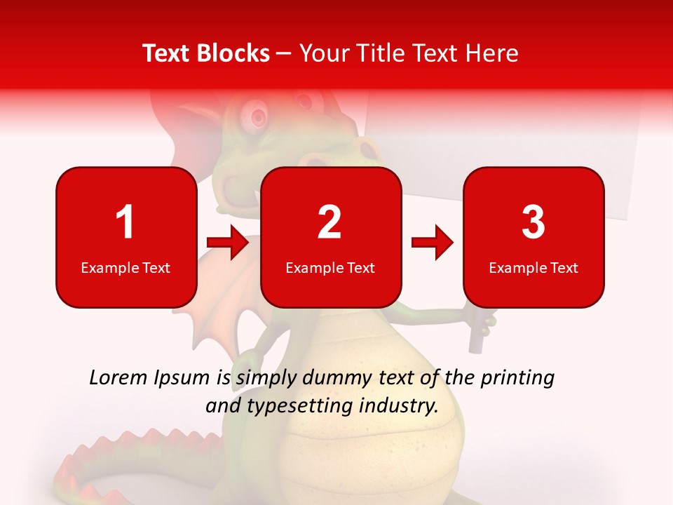 Fairy Lizard Wing PowerPoint Template