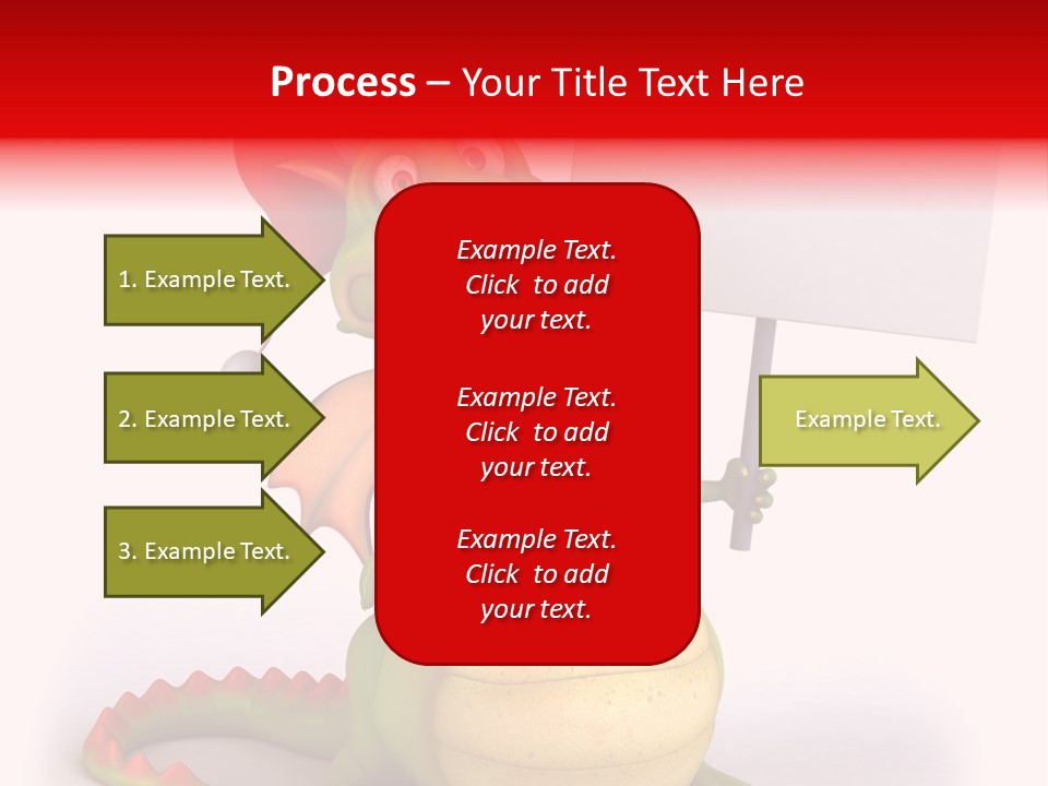 Fairy Lizard Wing PowerPoint Template
