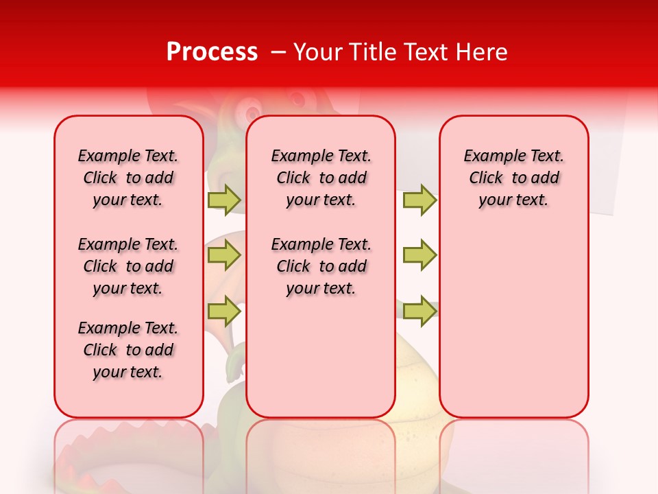 Fairy Lizard Wing PowerPoint Template