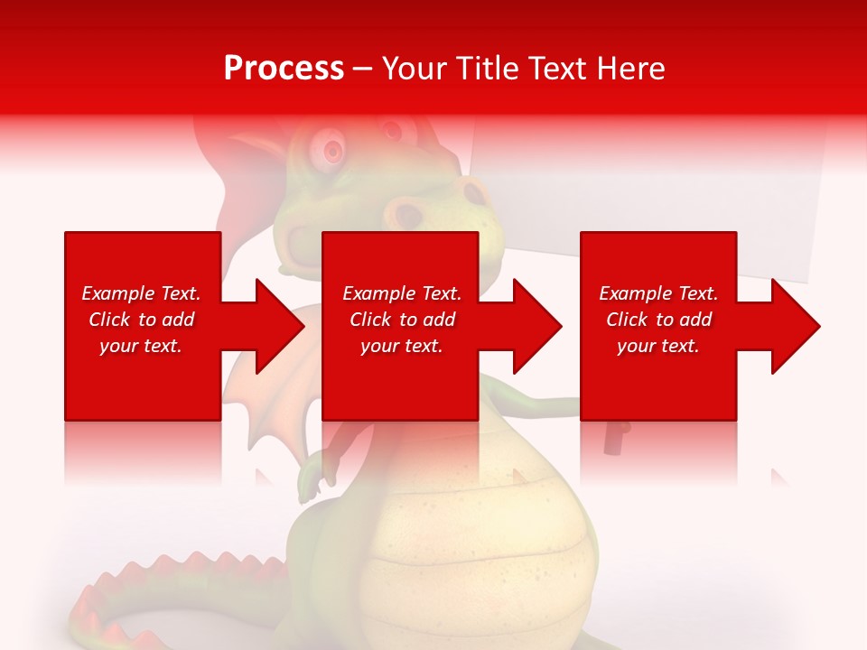 Fairy Lizard Wing PowerPoint Template