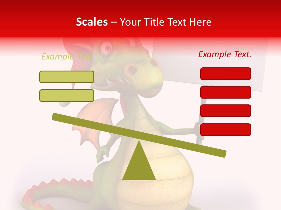 Fairy Lizard Wing PowerPoint Template