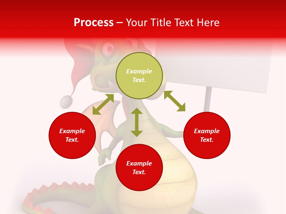 Fairy Lizard Wing PowerPoint Template