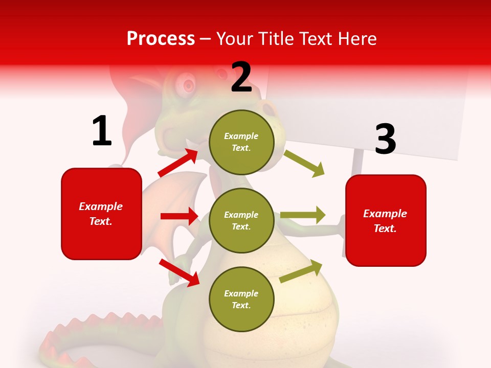 Fairy Lizard Wing PowerPoint Template