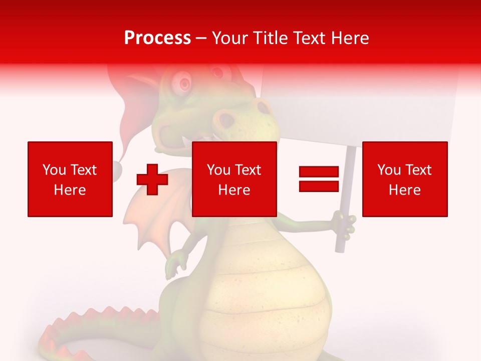 Fairy Lizard Wing PowerPoint Template