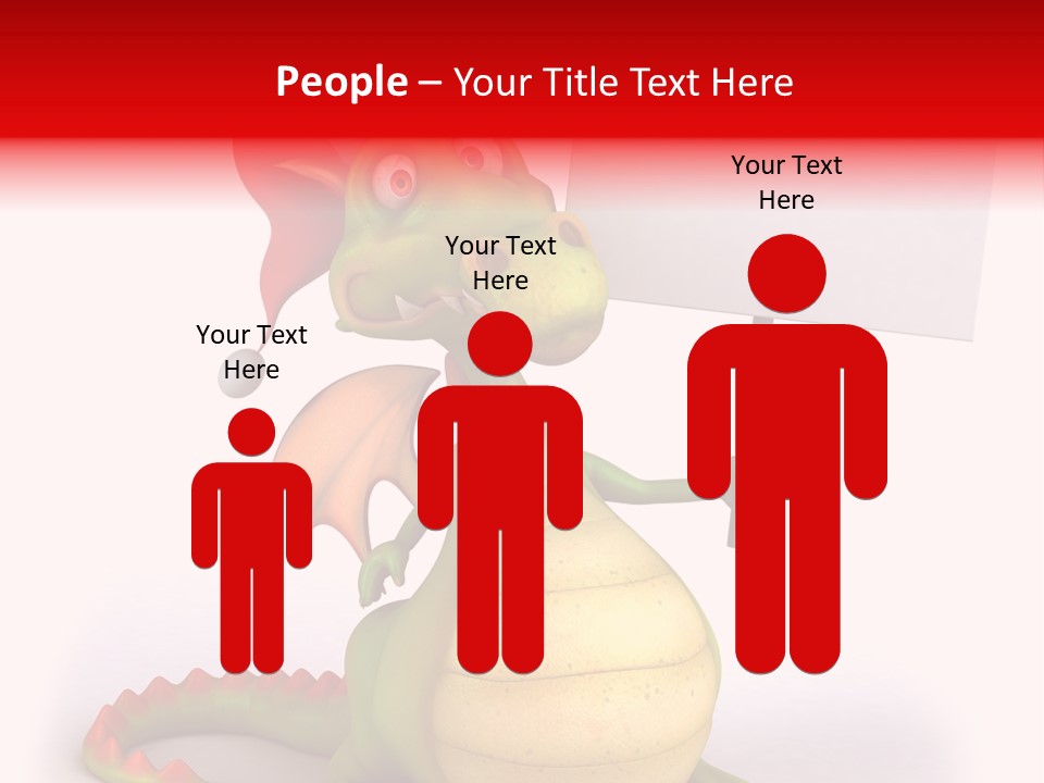 Fairy Lizard Wing PowerPoint Template