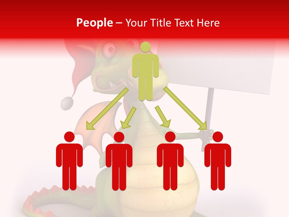 Fairy Lizard Wing PowerPoint Template