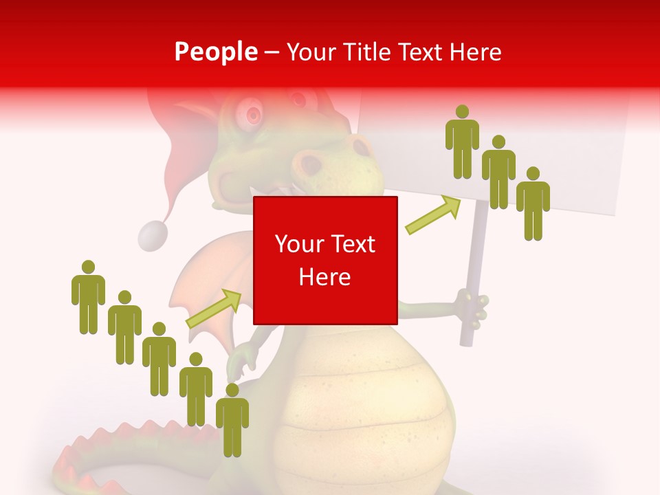 Fairy Lizard Wing PowerPoint Template