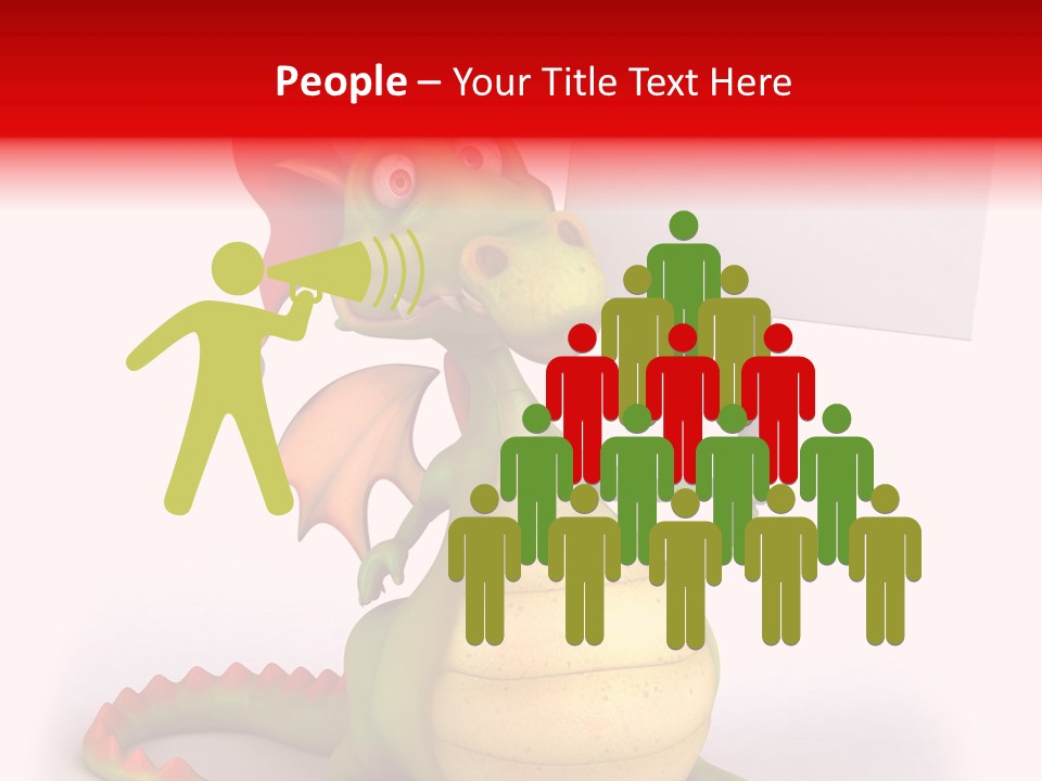 Fairy Lizard Wing PowerPoint Template