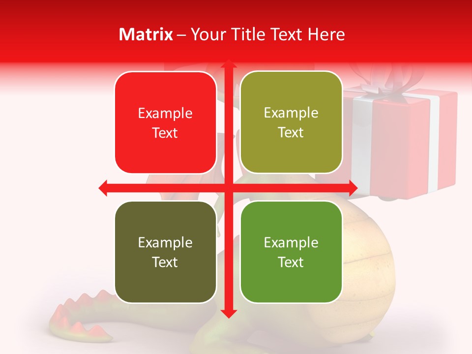 Fire Fantasy Cartoon PowerPoint Template