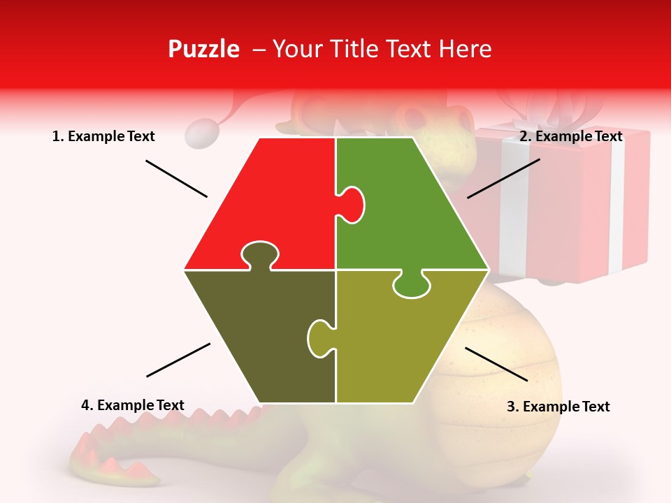 Fire Fantasy Cartoon PowerPoint Template